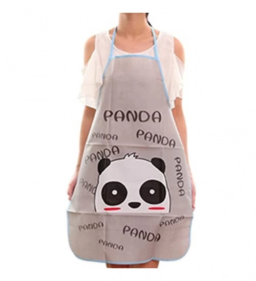 Generic Pack of 2_Printed Waterproof Kitchen Apron with Pockets for kids– (Color: Assorted )