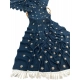 Generic Women's Georgette Embellished Saree With Unstitched Blouse 5.5Mtr (Navy) Generic Women's Georgette Embellished Saree With Unstitched Blouse 5.5Mtr (Navy)