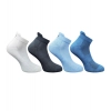 Generic 4_Pair Set Unisex Casual Cotton Printed Ankle Length Socks (Multicolor)