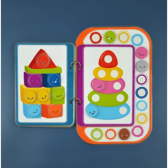 Generic Play And Learn Colors Activity Book for Kids (2–5 Years, Multicolor)