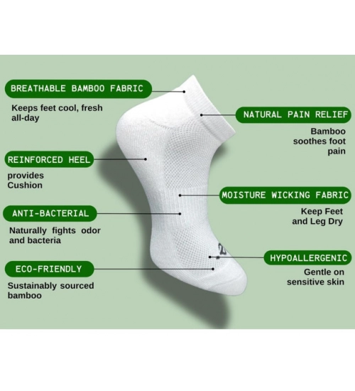 Generic 3_Pair Set Unisex Casual Cotton Printed Low Cut Socks (Multicolor)