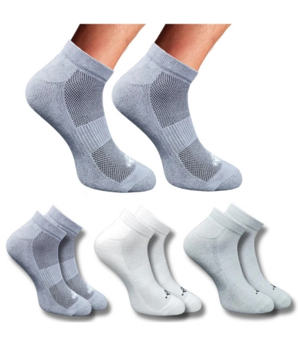 Generic 3_Pair Set Unisex Casual Cotton Printed Low Cut Socks (Multicolor)