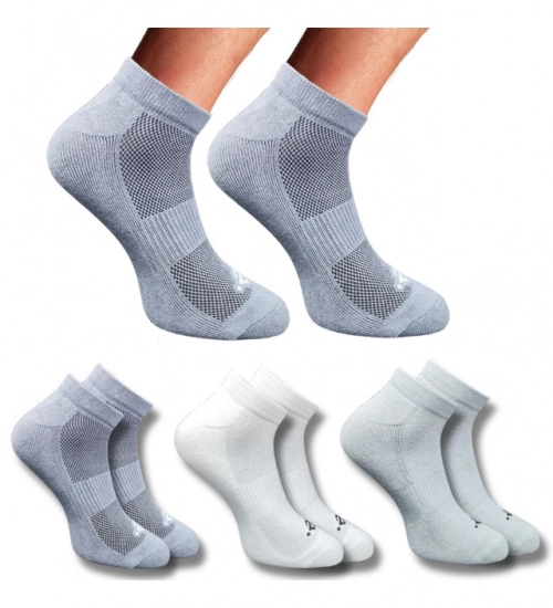 Generic 3_Pair Set Unisex Casual Cotton Printed Low Cut Socks (Multicolor)