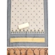 Generic Women's Banarasi Silk Printed Unstitched Salwar Suit Material With Dupatta (Grey, 3Mtrs)