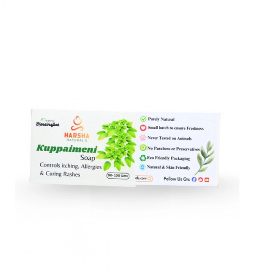 Generic Pack Of_2 Harsha Naturals - Kuppaimeni Soap (100GM)