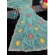 Generic Women's Georgette Embellished Saree With Unstitched Blouse 5.5Mtr (Aqua Blue) Generic Women's Georgette Embellished Saree With Unstitched Blouse 5.5Mtr (Aqua Blue)