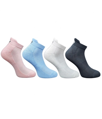 Generic 4_Pair Set Unisex Casual Cotton Printed Ankle Length Socks (Multicolor)