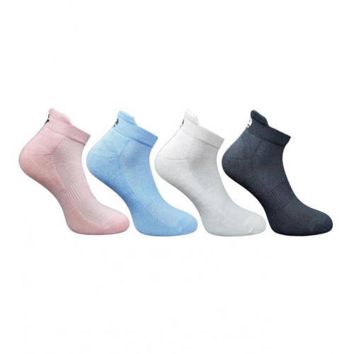 Generic 4_Pair Set Unisex Casual Cotton Printed Ankle Length Socks (Multicolor)