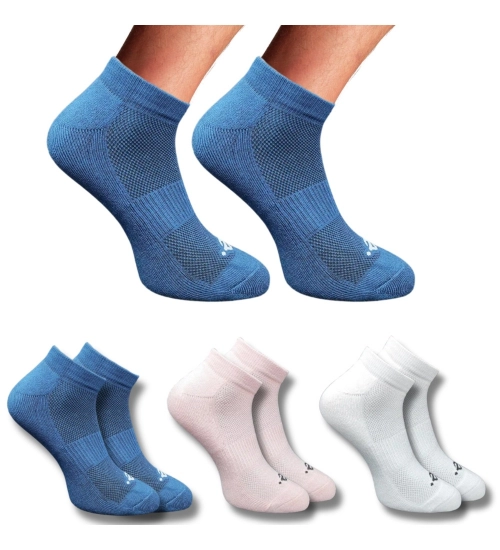 Generic 3_Pair Set Unisex Casual Cotton Printed Low Cut Socks (Multicolor)