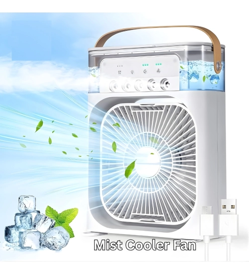 Generic Plastic Air Fan with LED Nightlight