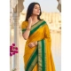 Generic Women's Silk Blend Printed Saree With Unstitched Blouse 5.5Mtr (Yellow-Green) Generic Women's Silk Blend Printed Saree With Unstitched Blouse 5.5Mtr (Yellow-Green)