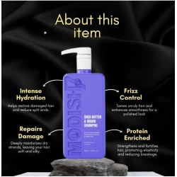 Generic Unisex Protein Shea Butter Shampoo (350 ML)