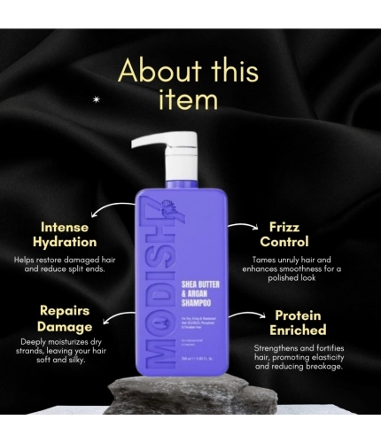 Generic Unisex Protein Shea Butter Shampoo (350 ML)