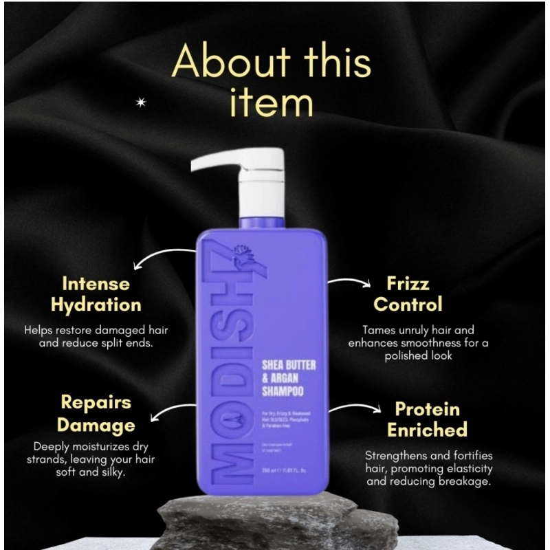 Generic Unisex Protein Shea Butter Shampoo (350 ML) Generic Unisex Protein Shea Butter Shampoo (350 ML)