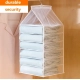 Generic Hanging Foldable Fabric Closet Organizer with 6 Shelves