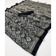 Generic Women's Crepe Printed Saree With Unstitched Blouse 5.5Mtr (Black) Generic Women's Crepe Printed Saree With Unstitched Blouse 5.5Mtr (Black)