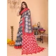 Generic Women's Linen Cotton Printed Saree With Unstitched Blouse 5.5Mtr (Grey) Generic Women's Linen Cotton Printed Saree With Unstitched Blouse 5.5Mtr (Grey)