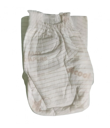 Generic Pack of_10 Pcs Cotton Baby Diapers (White)