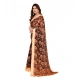 Generic Women's Georgette Printed Saree With Unstitched Blouse 5.5Mtr (Brown) Generic Women's Georgette Printed Saree With Unstitched Blouse 5.5Mtr (Brown)