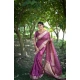 Generic Women's Silk_Blend Butti Pattern Saree With Unstitched Blouse 5.5Mtr (Purple) Generic Women's Silk_Blend Butti Pattern Saree With Unstitched Blouse 5.5Mtr (Purple)