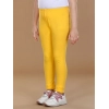Generic Girl's Cotton Lycra Solid Elasticated Leggings (Yellow) Generic Girl's Cotton Lycra Solid Elasticated Leggings (Yellow)