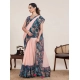 Generic Women's Linen Floral Printed Saree With Unstitched Blouse 5.5Mtr (Peach Pink) Generic Women's Linen Floral Printed Saree With Unstitched Blouse 5.5Mtr (Peach Pink)