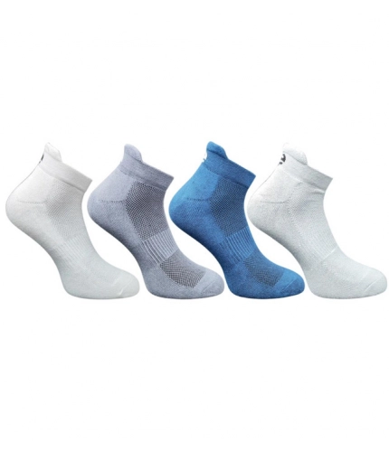 Generic 4_Pair Set Unisex Casual Cotton Printed Ankle Length Socks (Multicolor)