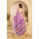 Generic Women's Faux Linen Floral Ready to wear Saree With Unstitched Blouse 5.5Mtr (Lavender) Generic Women's Faux Linen Floral Ready to wear Saree With Unstitched Blouse 5.5Mtr (Lavender)