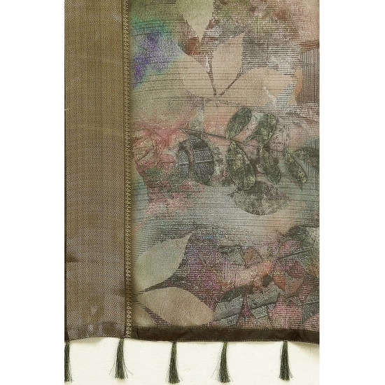 Generic Women's Cotton Silk Printed Saree With Unstitched Blouse 5.5Mtr (Multicolor) Generic Women's Cotton Silk Printed Saree With Unstitched Blouse 5.5Mtr (Multicolor)