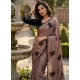 Generic Women's Viscose Silk Embroidered Saree With Unstitched Blouse 5.5Mtr (Brown) Generic Women's Viscose Silk Embroidered Saree With Unstitched Blouse 5.5Mtr (Brown)