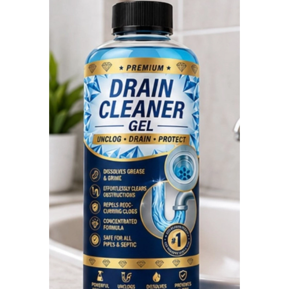 Generic Pack of 2 Drain Cleaner Gel Bottles 100 ML - Image 5