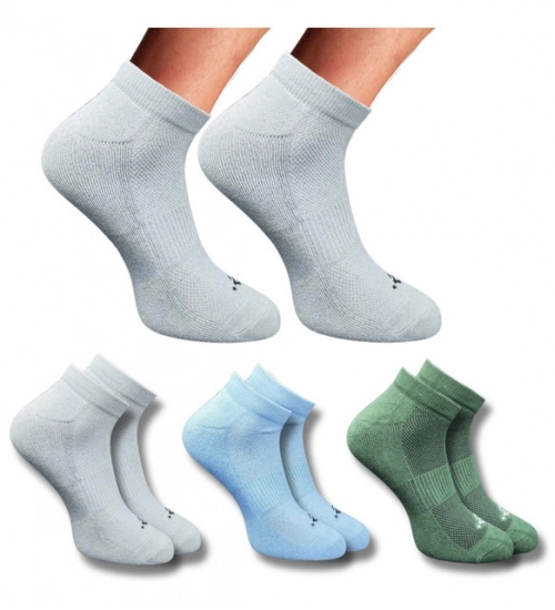 Generic 3_Pair Set Unisex Casual Cotton Printed Low Cut Socks (Multicolor)