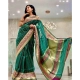 Generic Women's Soft Litchi Silk Jacquard Work Saree With Unstitched Blouse 5.5Mtr (Green) Generic Women's Soft Litchi Silk Jacquard Work Saree With Unstitched Blouse 5.5Mtr (Green)