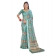 Generic Women's Printed Cotton Linen Saree withPrinted Saree With Unstitched Blouse (Mint Green, 5-6Mtrs) Generic Women's Printed Cotton Linen Saree withPrinted Saree With Unstitched Blouse (Mint Green, 5-6Mtrs)