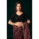 Generic Women's Net Sequence Saree With Unstitched Blouse 5.5Mtr (Maroon) Generic Women's Net Sequence Saree With Unstitched Blouse 5.5Mtr (Maroon)