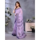 Generic Women's Linen Cotton Printed Saree With Unstitched Blouse 5.5Mtr (Purple) Generic Women's Linen Cotton Printed Saree With Unstitched Blouse 5.5Mtr (Purple)
