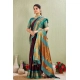 Generic Women's Silk Blended Jaquard Woven Saree With Unstitched Blouse 5.5Mtr (Purple)