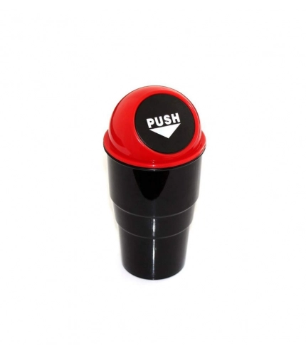 Generic Pack Of 4_Car Dustbin – Portable Vehicle Trash Bin for Interior Organization (Color: Assorted )