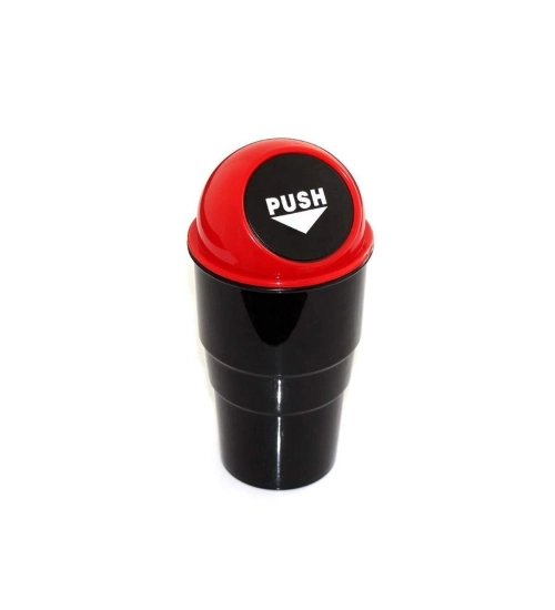 Generic Pack Of 4_Car Dustbin – Portable Vehicle Trash Bin for Interior Organization (Color: Assorted )