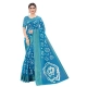 Generic Women's Cotton Silk Bandhni Saree With Unstitched Blouse 5.5Mtr (Sky Blue) Generic Women's Cotton Silk Bandhni Saree With Unstitched Blouse 5.5Mtr (Sky Blue)