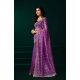 Generic Women's Net Sequence Saree With Unstitched Blouse 5.5Mtr (Lavender) Generic Women's Net Sequence Saree With Unstitched Blouse 5.5Mtr (Lavender)