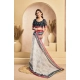 Generic Women's Faux Linen Floral Print Ready to wear Saree With Unstitched Blouse 5.5Mtr (OffWhite) Generic Women's Faux Linen Floral Print Ready to wear Saree With Unstitched Blouse 5.5Mtr (OffWhite)