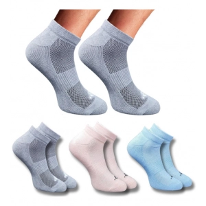 Generic 3_Pair Set Unisex Casual Cotton Printed Low Cut Socks (Multicolor)