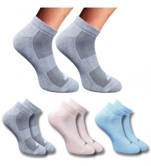 Generic 3_Pair Set Unisex Casual Cotton Printed Low Cut Socks (Multicolor)