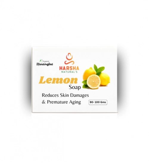 Generic Pack Of_2 Harsha Naturals - Lemon Soap (100GM)