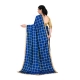 Generic Women's Sana Silk Bandhni Saree With Unstitched Blouse 5.5Mtr (Royal Blue)