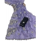 Generic Women's Viscose Silk Embroidered Saree With Unstitched Blouse 5.5Mtr (Purple) Generic Women's Viscose Silk Embroidered Saree With Unstitched Blouse 5.5Mtr (Purple)