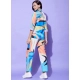 Generic Women's Polyester Colour Blocking 3-4th Sleeve Co-Ord Set (Multicolor) Generic Women's Polyester Colour Blocking 3-4th Sleeve Co-Ord Set (Multicolor)