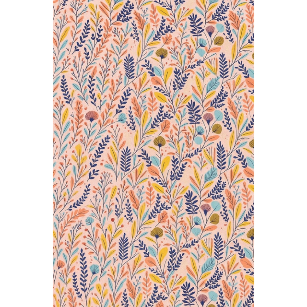 Generic Microfiber Floral Printed Double Bedsheet with 2 Pillow Covers (Multicolor)