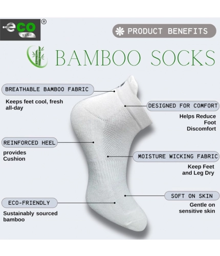 Generic 4_Pair Set Unisex Casual Cotton Printed Ankle Length Socks (Multicolor)